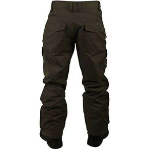 Ripzone Mens Gray Insulated Pockets Button Ski Snowboarding Pants Size Large